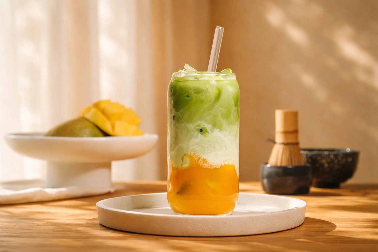 Banner Mango Matcha - Hintergrund